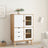Highboard Otta 85X43X125 Cm Solid Wood Pine
