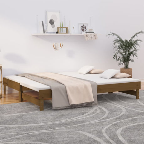Pull-Out Day Bed Without Mattress 2X(90X200) Cm