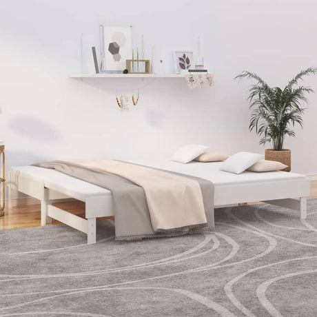 Pull-Out Day Bed Without Mattress 2X(90X200) Cm