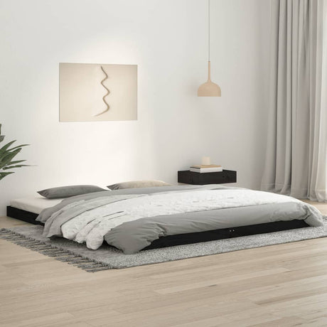 Bed Frame Without Mattress Solid Wood Pine