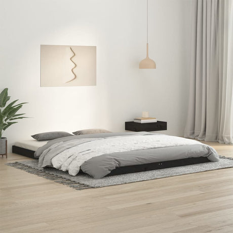 Bed Frame Without Mattress Solid Wood Pine