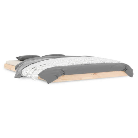 Bed Frame Without Mattress Solid Wood Pine