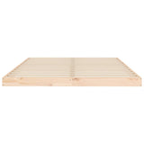 Bed Frame Without Mattress Solid Wood Pine