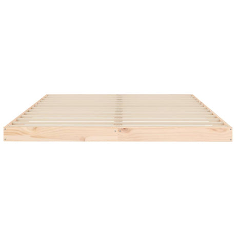 Bed Frame Without Mattress Solid Wood Pine