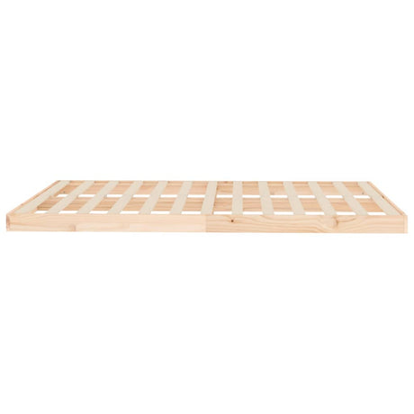 Bed Frame Without Mattress Solid Wood Pine