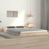 Bed Frame Without Mattress Solid Wood Pine