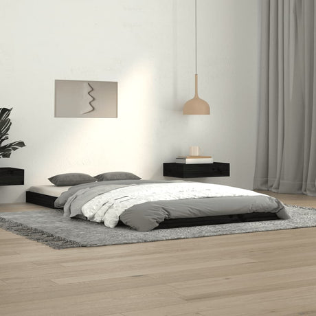 Bed Frame Without Mattress Solid Wood Pine