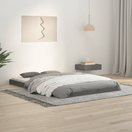 Bed Frame Without Mattress Solid Wood Pine
