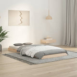 Bed Frame Without Mattress Solid Wood Pine