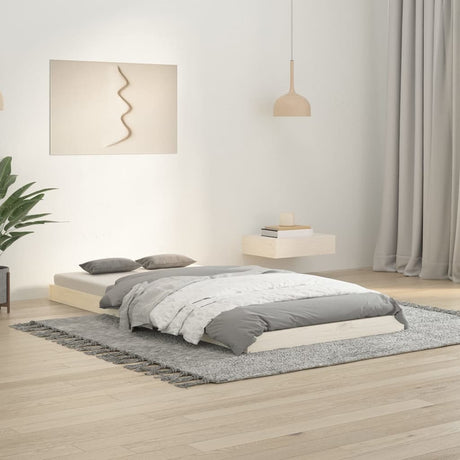 Bed Frame Without Mattress Solid Wood Pine
