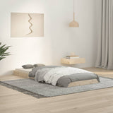 Bed Frame Without Mattress Solid Wood Pine
