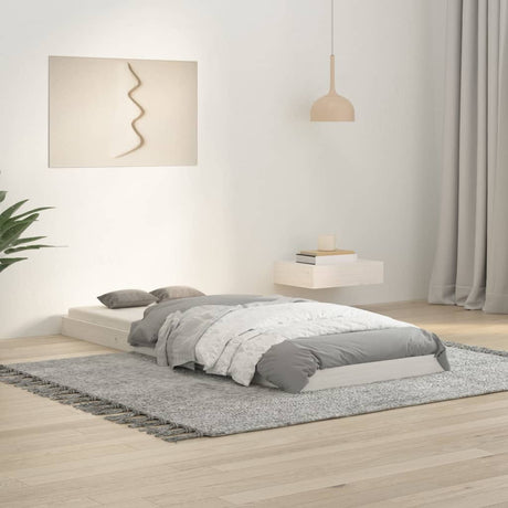 Bed Frame Without Mattress Solid Wood Pine