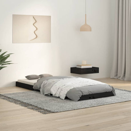 Bed Frame Without Mattress Solid Wood Pine