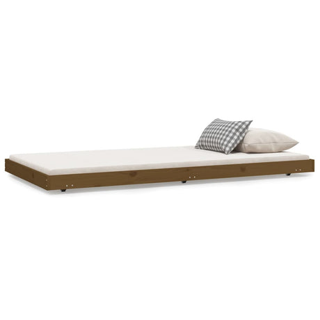 Bed Frame Without Mattress Solid Wood Pine