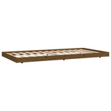 Bed Frame Without Mattress Solid Wood Pine