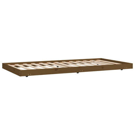 Bed Frame Without Mattress Solid Wood Pine