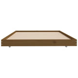 Bed Frame Without Mattress Solid Wood Pine