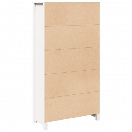Highboard 80X35X154 Cm Solid Wood Pine