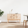 Sideboard 110X40X78 Cm Solid Wood Pine