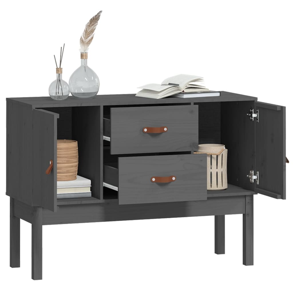 Sideboard 110X40X78 Cm Solid Wood Pine
