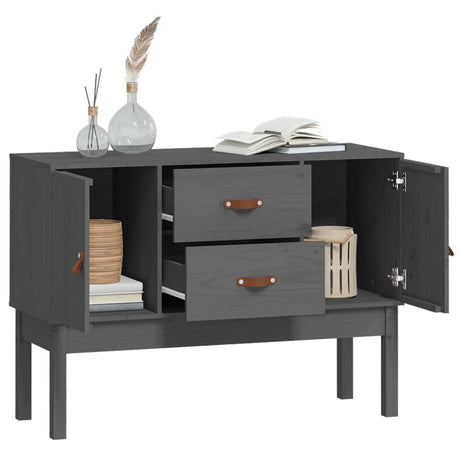 Sideboard 110X40X78 Cm Solid Wood Pine