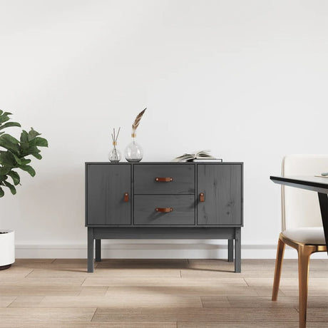 Sideboard 110X40X78 Cm Solid Wood Pine