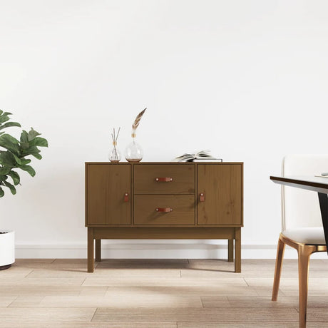 Sideboard 110X40X78 Cm Solid Wood Pine