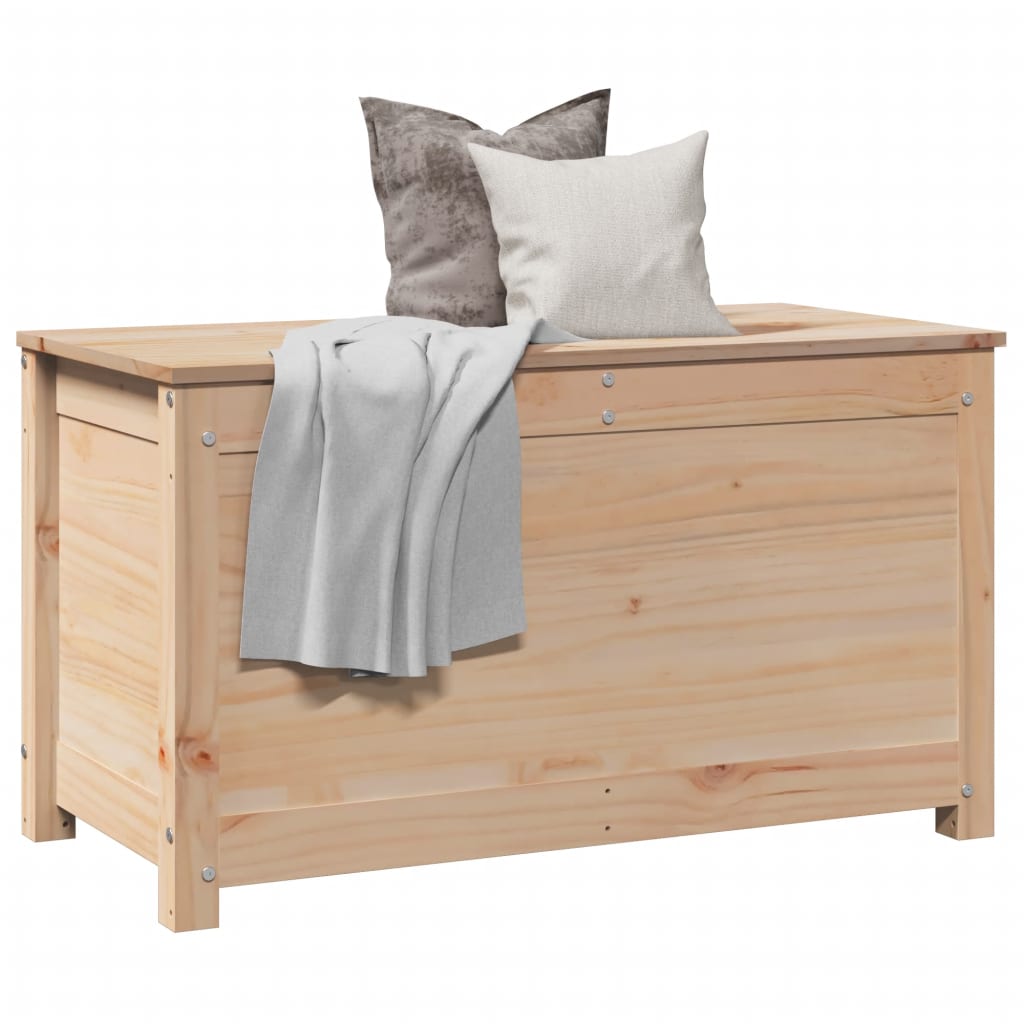 Storage Box Solid Wood Pine