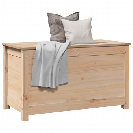 Storage Box Solid Wood Pine