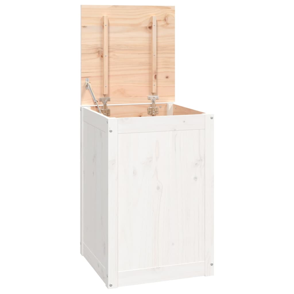 Laundry Box Solid Wood Pine
