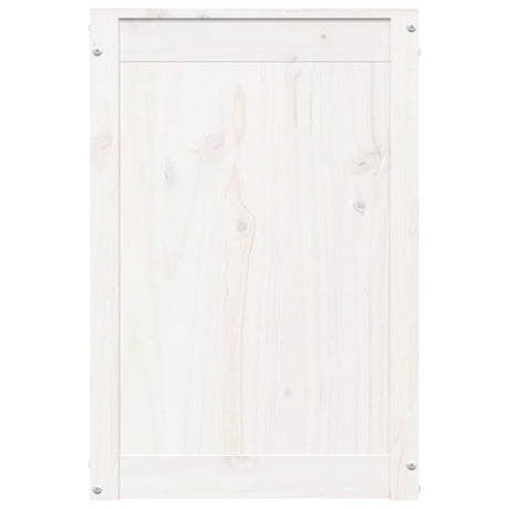 Laundry Box Solid Wood Pine