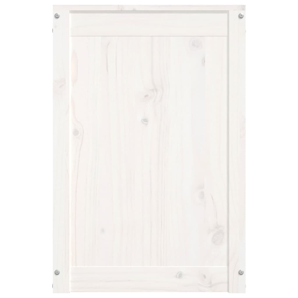 Laundry Box Solid Wood Pine