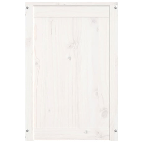 Laundry Box Solid Wood Pine