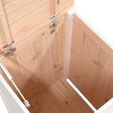 Laundry Box Solid Wood Pine