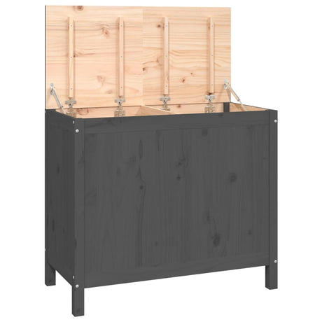 Laundry Box Solid Wood Pine
