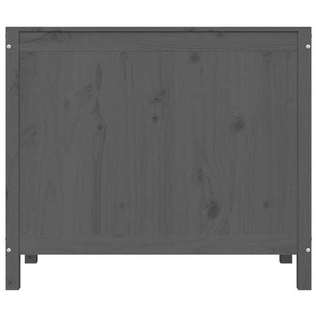 Laundry Box Solid Wood Pine
