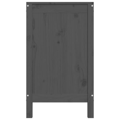 Laundry Box Solid Wood Pine