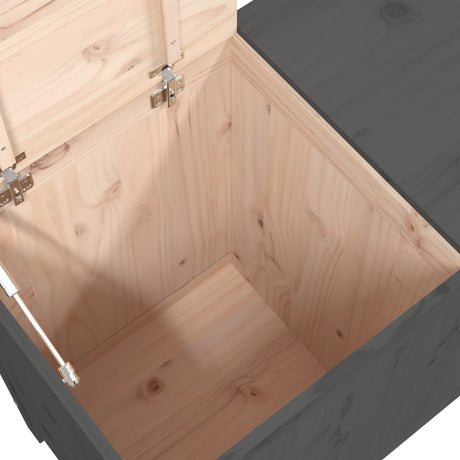 Laundry Box Solid Wood Pine