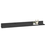 Wall Shelves 2 Pcs Solid Wood Pine
