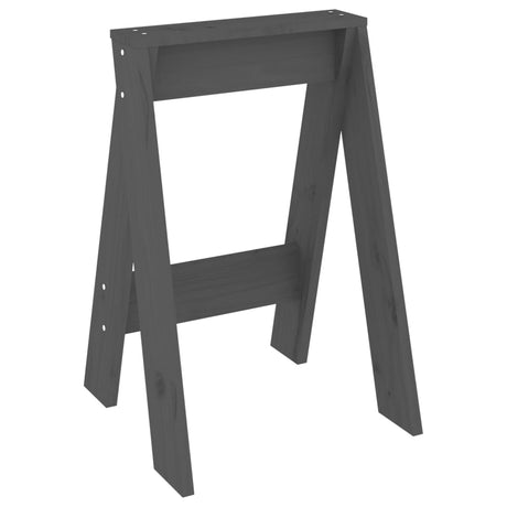 Stools 2 Pcs Solid Wood Pine
