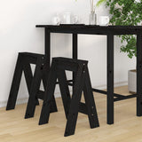 Stools 2 Pcs Solid Wood Pine