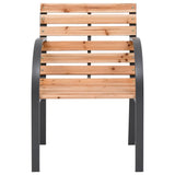 Garden Chairs 2 Pcs Solid Wood Fir