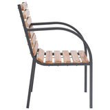 Garden Chairs 2 Pcs Solid Wood Fir