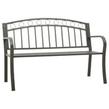 Garden Bench 120 Cm Steel