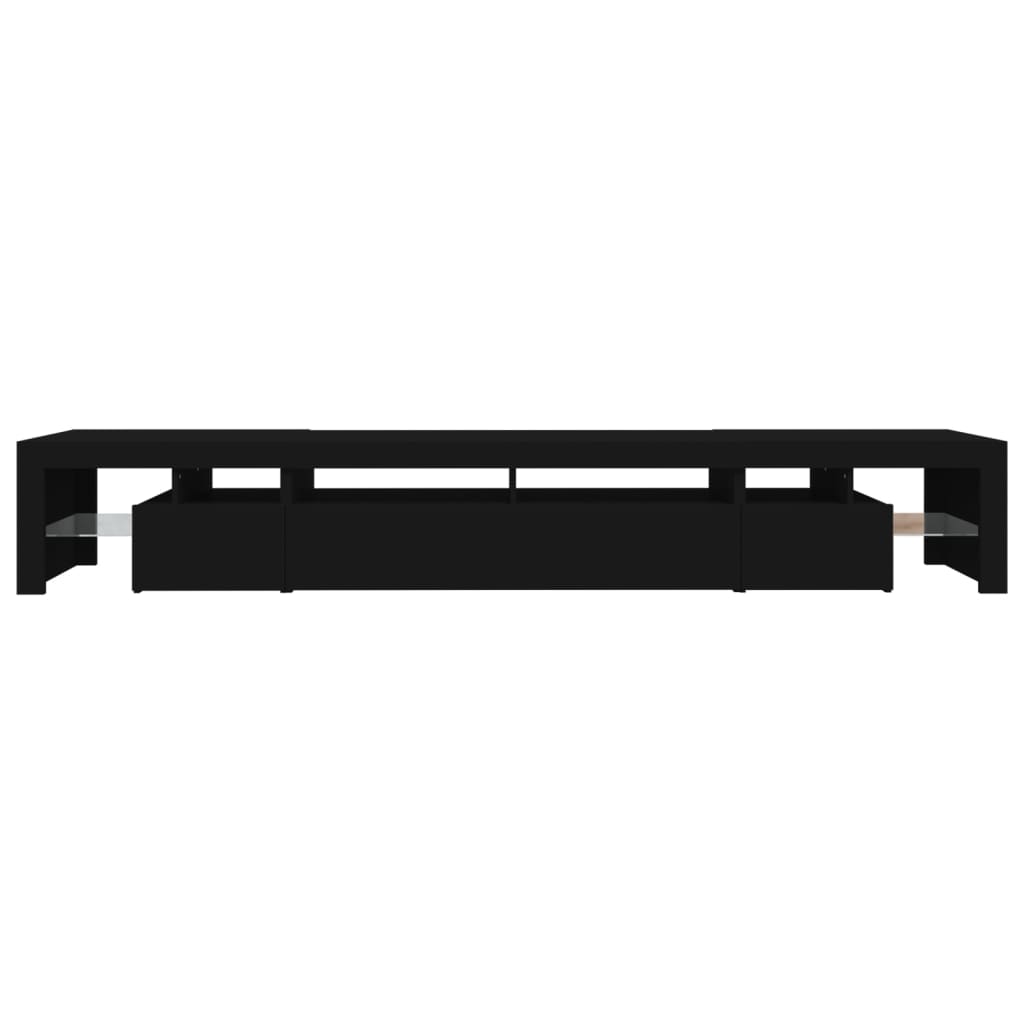 Tv Cabinet With Led Lights 260X36.5X40 Cm