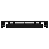 Tv Cabinet With Led Lights 260X36.5X40 Cm