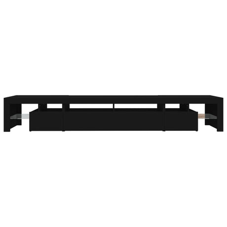 Tv Cabinet With Led Lights 260X36.5X40 Cm