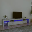 Tv Cabinet With Led Lights 260X36.5X40 Cm