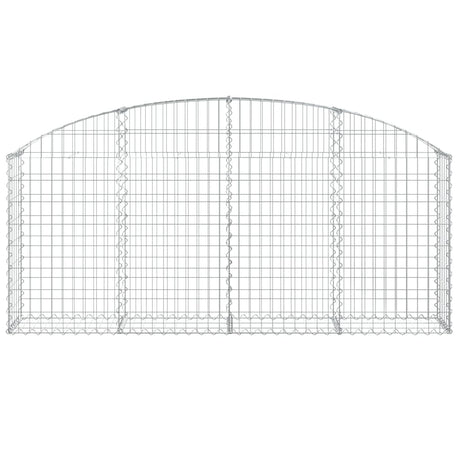 Arched Gabion Basket Galvanised Iron