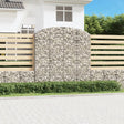 Arched Gabion Basket Galvanised Iron